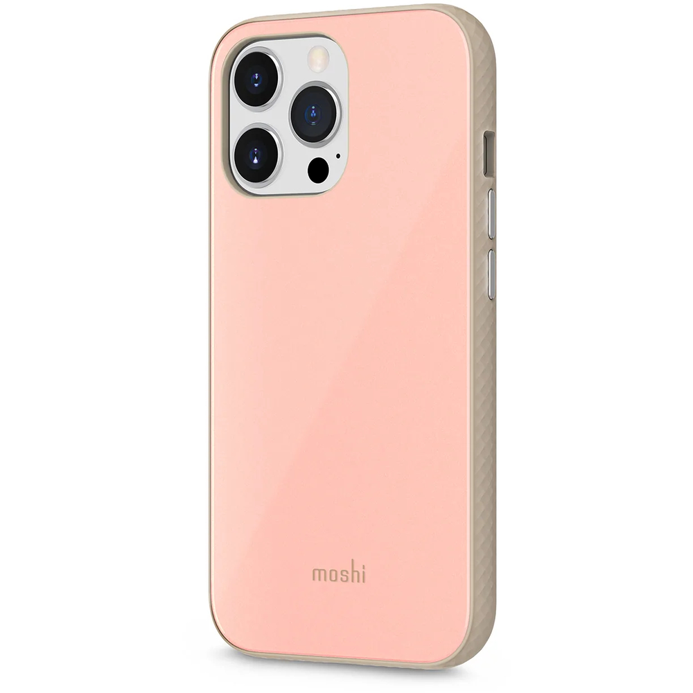 Защитный чехол Moshi iGlaze for iPhone 13 Pro Цвет: Розовый